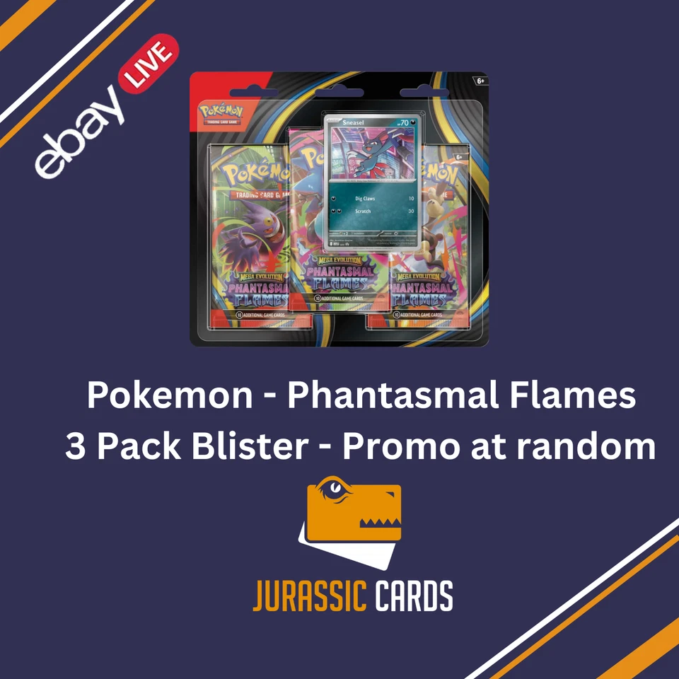 Phantasmal Flames 3 Pack Blister - Promo at random - Ripped after midnight - Image 1 of 1