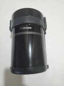 Zojirushi Classic Bento Stainless Vacuum Lunch Jar - Black SL-GRE18 - Picture 1 of 14