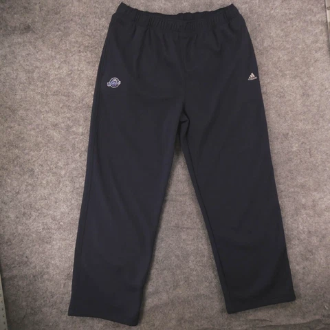 Utah Jazz NBA Adidas Mens 3XL Tall Joggers Navy Heavyweight Woven Fleece w Logo Cover