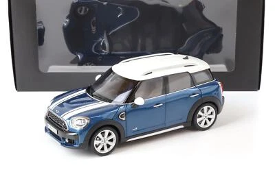 1:18 Kyosho Mini Cooper S Countryman F60 Blu Isola/ Bianco Versione Dealer - Immagine 1 di 4