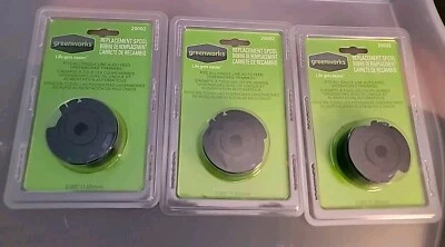 GreenWorks Genuine OEM Replacement Trimmer Line # 29092, 3 Packs New - Image 1 of 3