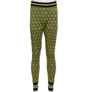 New GUCCI mens z M pants leggings Mushroom Print Jacquard Knitted $950 - Picture 1 of 5
