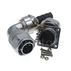 Enchufe conector de aviación impermeable Weipu WY20 9 pines 5A, enchufe de alimentación LED CNC - Imagen 1 de 6