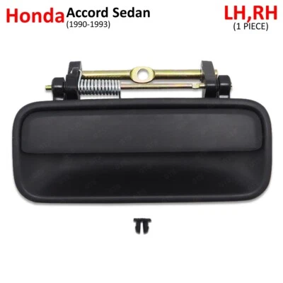 Rear Left/Right Outside Outer Door Handle Fits Honda Accord Sedan 1990 - 1993 Foto 1 de 4