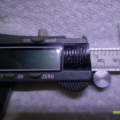 TOWER420 Caliper Battery Cover Lid fits Pittsburgh Made in USA Black 1 pc