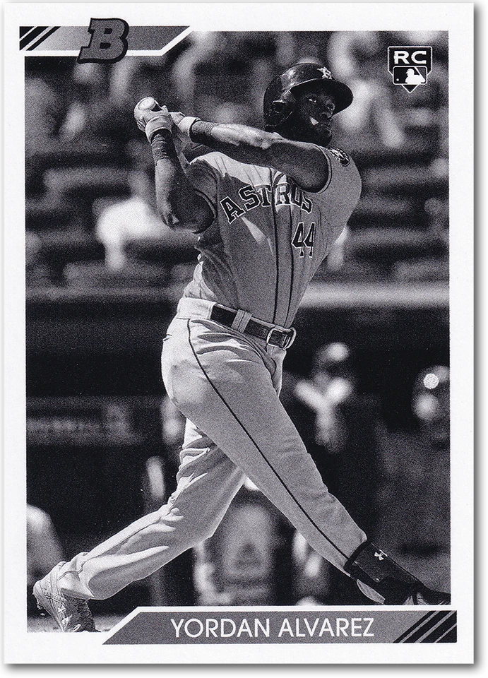 2020 Bowman Heritage Baseball BLACK & WHITE Parallels ~ Pick your card - Image 1 of 1