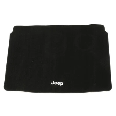 Alfombra negra Jeep Renegade 2015-2023 alfombra de área de carga con logotipo de Jeep fabricante de equipos originales Mopar Foto 1 de 3