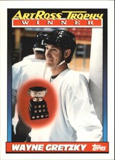 1991-92 Topps Kings Hockey Card #522 Wayne Gretzky Ross