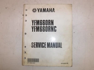 OEM Yamaha RAPTOR YFM660RN YFM660RNC Service Manual LIT-11616-14-21. - Picture 1 of 5