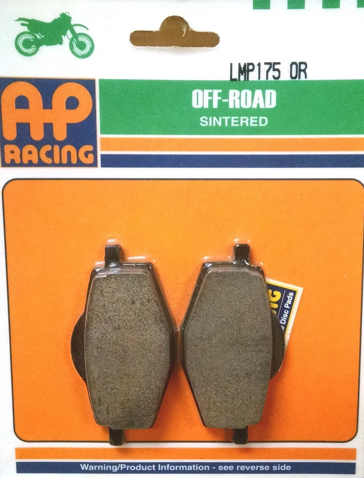 AP Front Brake Pads Yamaha RT180 '90-97 TT225 '86-87 TTR225 '99-03 XT225 '92-00 - Image 1 of 1