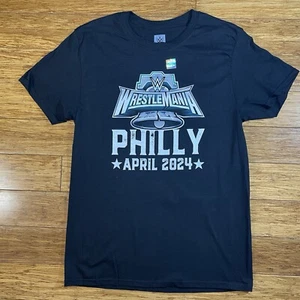 WWE WrestleMania Philly T-Shirt Size Medium M April 2024 Collectable Shirt - Picture 1 of 4