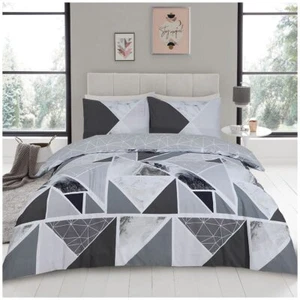 Juego de edredón de mármol metálico Gaveno Cavailia, ropa de cama reversible - tamaño doble - Imagen 1 de 4