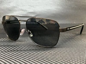 POLO RALPH LAUREN PH3138 915787 Semishiny Dark Gunmetal Pilot 59 mm Men's Sungla - Picture 1 of 4
