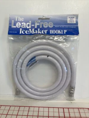 Nueva línea de conexión para máquina de hielo sin plomo NDA 5’ 1/4C x 1/4C poli trenzado S#49599 B28 Foto 1 de 2