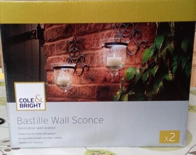 metal wall sconce candle holder - Image 1 of 4