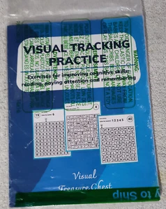 Visual Tracking Practice: Exercises for Improving Cognitive Skills: Readin - NEW - Picture 1 of 2