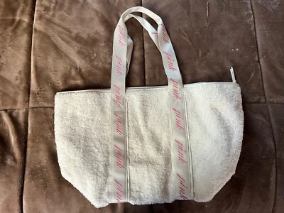 VS/Pink Fur Tote Bag - Image 1 of 4