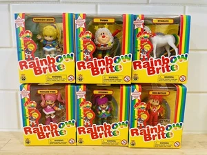 Complete Set Loyal Subjects Five Below Rainbow Brite Twink Doll Cheebee TLS Lot