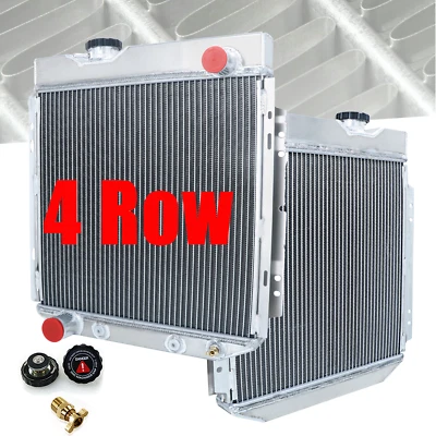Radiador de aluminio de 4 filas para Ford Falcon 1960-1965 Mustang Comet V8 1960-1965 EE. UU. Foto 1 de 4