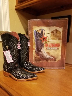 Botas con lentejuelas Los Altos talla 7  Foto 1 de 4