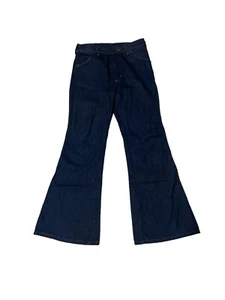 Vintage Bell Bottoms Wrangler 1970s 28 x 30 - Picture 1 of 4