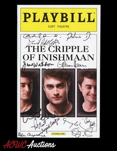 Daniel Radcliffe Firmado Playbill "El Lisiado de Inishmáan" - JSA (Firmado por el Elenco) - Imagen 1 de 3