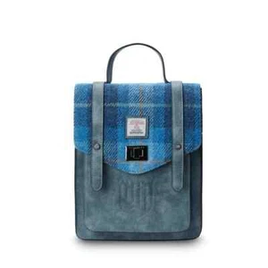 The Mini Carloway Harris Tweed Backpack - Picture 1 of 28