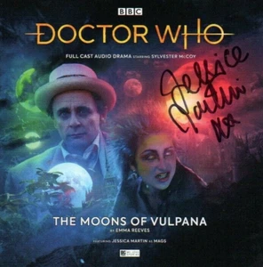 Doctor Who Audio: The Moons of Vulpana - Signed by JESSICA MARTIN (Big Finish) - Picture 1 of 1