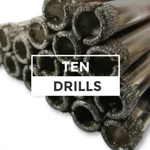 Diamond Hole Saw 10 x 6mm Tile Ceramic Porcelain Glass Marble Drill Bit Cutter - Picture 1 of 12