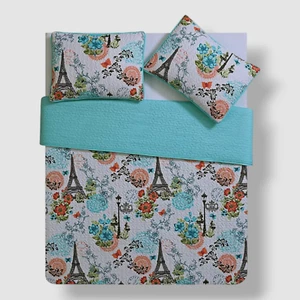 VCNY Home Blue Eiffel Reversible 3-Pc. Quilt Set Size-King - Picture 1 of 3