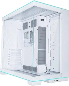 LIAN LI O11 EVO RGB White Aluminum / Steel / Tempered Glass ATX Mid Tower Compu - Picture 1 of 2