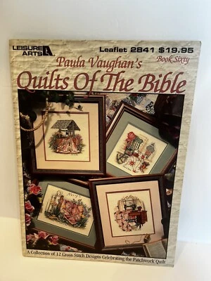Paula Vaughan Quilts of the Bible - Leisure Arts #2841 - Image 1 of 3