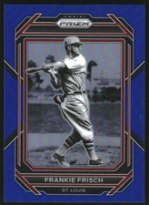 2023 Panini Prizm Prizm Blue #217 Frankie Frisch /149