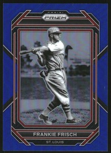 2023 Panini Prizm Prizm Blue #217 Frankie Frisch /149