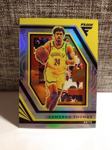 Cameron Thomas 2022-23 Panini Flux Silver Prizm #23 