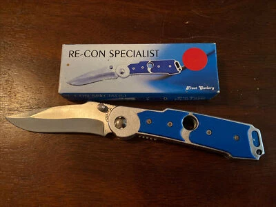 FROST RE-CON SPECIALIST,4.5" CLOSED TACTICAL KNIFE,STAINLESS STEEL,CLIP, Pick 1 - Image 1 of 4