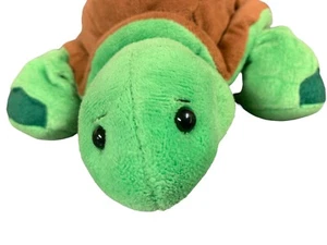 Ganz Webkinz Turtle Plush Stuffed Turtle 11" Green Body Brown Shell NO CODE VGC - Picture 1 of 11
