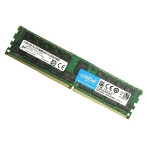 New Crucial 32GB DDR4 2400MHz PC4-19200 ECC Registered Memory Ram CT32G4RFD424A - Picture 1 of 4