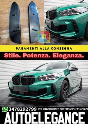🔥FLAP ANTERIORI ADATTO PER BMW SERIE 1 F40 2019-2024 M-Pack / M135i GREZZO🔥 - Immagine 1 di 4