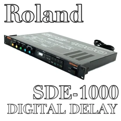Roland SDE-1000 Digital Delay Rack Effects Processor Japan - Image 1 of 4