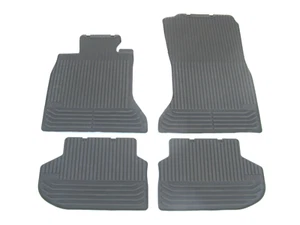 14 15 16 BMW F10 F11 528I 535I 335D 550I SEDAN BLACK RUBBER FLOOR MATS RUGS #7 - Picture 1 of 7