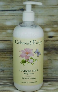 CRABTREE & EVELYN Summer Hill Loción Corporal 16.9oz Botella Bomba NUEVA/Fresca ― #DF25 - Imagen 1 de 2