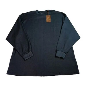 Vertical Sport Thermal Shirt Men's 5XL Navy Blue Long Sleeve - Picture 1 of 7
