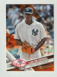 Luis Severino 2017 Topps Mini On Demand Orange 08/25 #544 Yankees - Picture 1 of 1