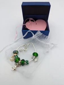 Bettelarmband Herz aus weißer Birke - Bild 1 von 1