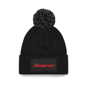 Snap On Tools Construction Workwear Unisex Beanie Printed Bobble Hat Winter - Picture 1 of 1