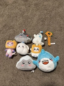 "Lote de peluche Lankybox boxy lechoso rocky foxy peluche lote de 8 4-6""" - Imagen 1 de 7