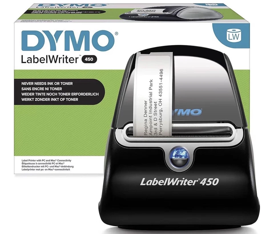 Dymo LabelWriter 450 Label Printer Label Maker  - Image 1 of 1