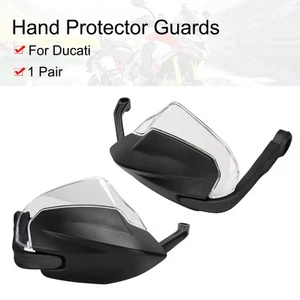 Hand Guards Shield For Ducati Multistrada V4/S  V2 Hypermotard 698 Mono - Picture 1 of 13