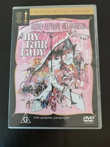 My Fair Lady - Special Edition (DVD, 1964, 2-Disc Set) Audrey Hepburn. Region 4 - Picture 1 of 4